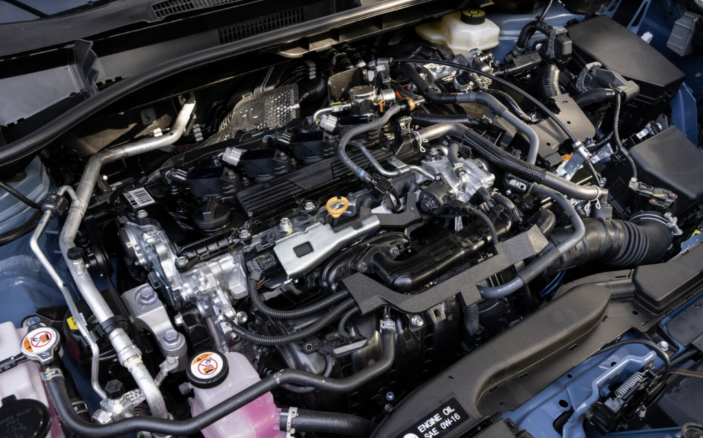 2.0L hybrid engine bay of the 2026 Toyota Corolla Cross Hybrid