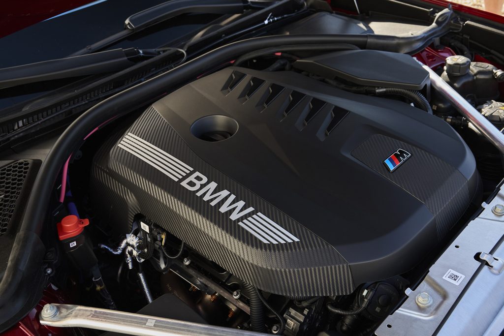 Turbocharged inline-six engine in the 2027 BMW M350 xDrive