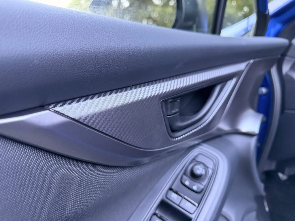2026 Subaru WRX base door panel trim and window switches